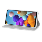 Custodia portafoglio glitterata in pelle per Galaxy Note20