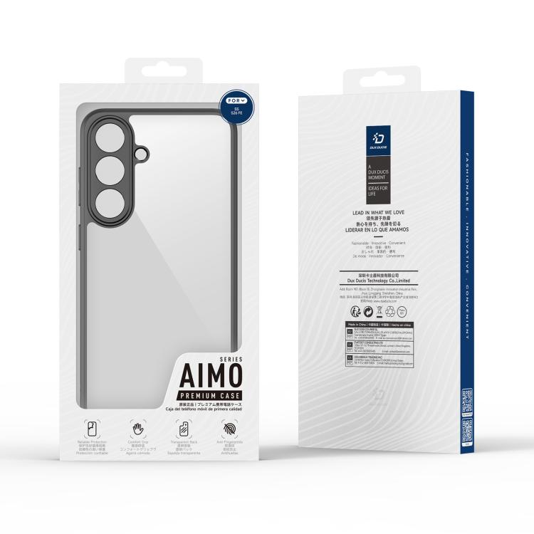 Custodia per telefono DUX DUCIS Aimo Series TPU + PC effetto satinato, For Galaxy S26 FE 5G, For Samsung Galaxy S25 FE 5G, For Samsung Galaxy S25 Edge 5G, For Samsung Galaxy S25 5G, For Samsung Galaxy S25+ 5G, For Samsung Galaxy S25 Ultra 5G           ...