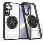 Custodia per telefono con supporto ad anello rotante magnetico, For Samsung Galaxy S24 5G, For Samsung Galaxy S23 FE  5G, For Samsung Galaxy S23 Ultra 5G, For Samsung Galaxy S23 5G