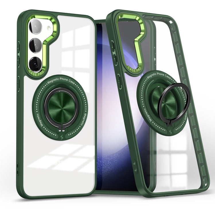Custodia per telefono con supporto ad anello rotante magnetico, For Samsung Galaxy S24 5G, For Samsung Galaxy S23 FE  5G, For Samsung Galaxy S23 Ultra 5G, For Samsung Galaxy S23 5G