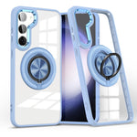 Custodia per telefono con supporto ad anello rotante magnetico, For Samsung Galaxy S23+ 5G