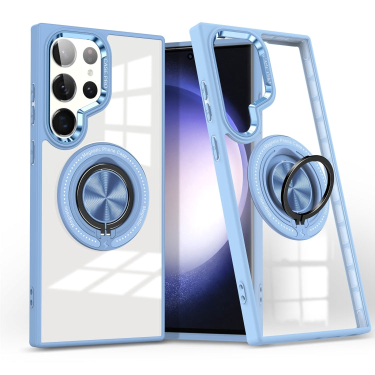 Custodia per telefono con supporto ad anello rotante magnetico, For Samsung Galaxy S24 5G, For Samsung Galaxy S23 FE  5G, For Samsung Galaxy S23 Ultra 5G, For Samsung Galaxy S23 5G