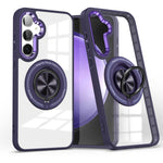 Custodia per telefono con supporto ad anello rotante magnetico, For Samsung Galaxy S24 5G, For Samsung Galaxy S23 FE  5G, For Samsung Galaxy S23 Ultra 5G, For Samsung Galaxy S23 5G