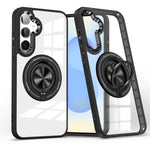 Custodia per telefono con supporto ad anello rotante magnetico, For Samsung Galaxy S25+ 5G, For Samsung Galaxy S25 Ultra 5G, For Samsung Galaxy S24 Ultra 5G, For Samsung Galaxy S24+ 5G