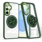 Custodia per telefono con supporto ad anello rotante magnetico, For Samsung Galaxy S25+ 5G, For Samsung Galaxy S25 Ultra 5G, For Samsung Galaxy S24 Ultra 5G, For Samsung Galaxy S24+ 5G