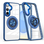 Custodia per telefono con supporto ad anello rotante magnetico, For Samsung Galaxy S26+ 5G, For Samsung Galaxy S26 Ultra 5G, For Samsung Galaxy S26 5G, For Samsung Galaxy S25 5G