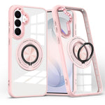 Custodia per telefono con supporto ad anello rotante magnetico, For Samsung Galaxy S26+ 5G, For Samsung Galaxy S26 Ultra 5G, For Samsung Galaxy S26 5G, For Samsung Galaxy S25 5G