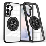 Custodia per telefono con supporto ad anello rotante magnetico, For Samsung Galaxy S26+ 5G, For Samsung Galaxy S26 Ultra 5G, For Samsung Galaxy S26 5G, For Samsung Galaxy S25 5G