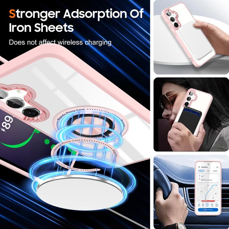 Custodia per telefono con supporto ad anello rotante magnetico, For Samsung Galaxy S26+ 5G, For Samsung Galaxy S26 Ultra 5G, For Samsung Galaxy S26 5G, For Samsung Galaxy S25 5G