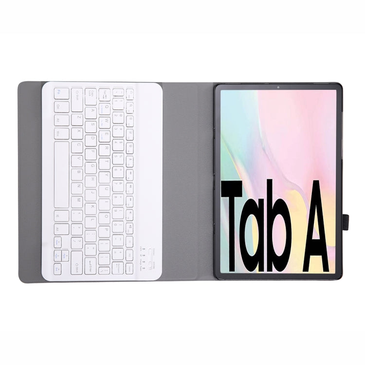 Tastiera Bluetooth rimovibile Custodia in pelle ultrasottile orizzontale con supporto e fascia elastica, For Samsung Galaxy Tab A7 T500/T505 10.4 inch 2020, For For Samsung Galaxy Tab S7 T870/T875 11 inch