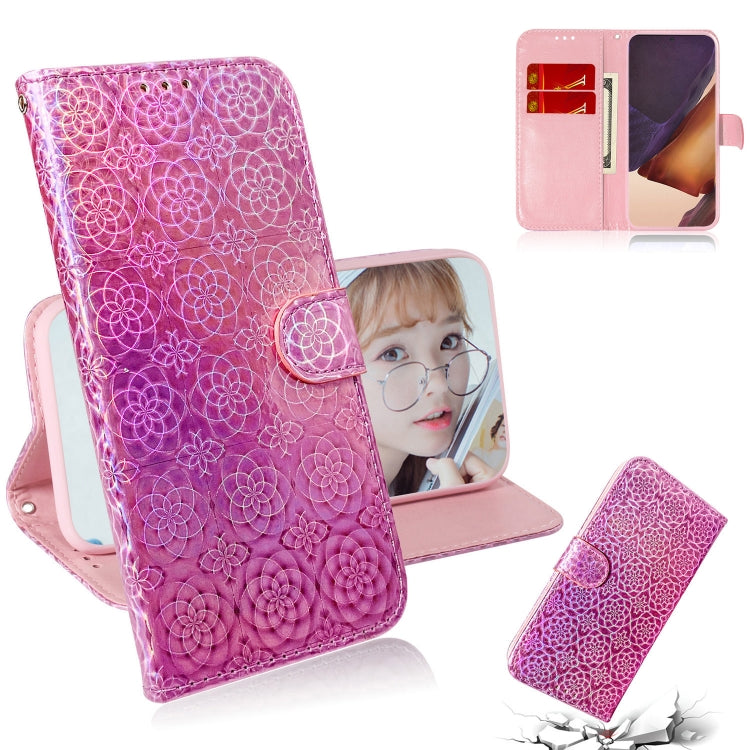Custodia portafoglio in pelle PU con fibbia magnetica per LG K51S