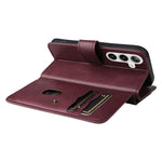 Portafoglio multifunzione con 10 scomparti per carte e custodia in pelle per telefono, For Galaxy S25 / S24 5G, For Galaxy S25+ / S24+ 5G, For Galaxy S25 Ultra 5G, For Galaxy S24 FE 5G