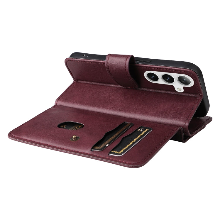 Portafoglio multifunzione con 10 scomparti per carte e custodia in pelle per telefono, For Galaxy S25 / S24 5G, For Galaxy S25+ / S24+ 5G, For Galaxy S25 Ultra 5G, For Galaxy S24 FE 5G