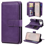 Portafoglio multifunzione con 10 scomparti per carte e custodia in pelle per telefono, For Galaxy S26 FE 5G, For Galaxy S26 Edge 5G, For Galaxy S26 Ultra 5G, For Galaxy S26 5G