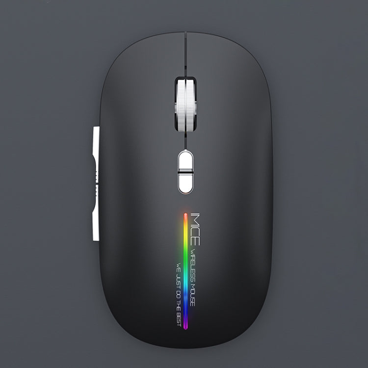 Mouse da gioco wireless silenzioso a 7 pulsanti Bluetooth Dual Mode iMICE G901