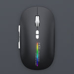 Mouse da gioco wireless silenzioso a 7 pulsanti Bluetooth Dual Mode iMICE G901