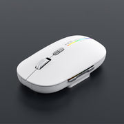 Mouse da gioco wireless silenzioso a 7 pulsanti Bluetooth Dual Mode iMICE G901