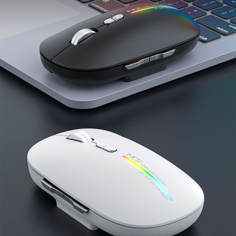 Mouse da gioco wireless silenzioso a 7 pulsanti Bluetooth Dual Mode iMICE G901