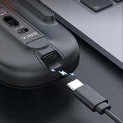 Mouse da gioco wireless silenzioso a 7 pulsanti Bluetooth Dual Mode iMICE G901