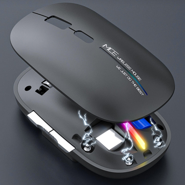 Mouse da gioco wireless silenzioso a 7 pulsanti Bluetooth Dual Mode iMICE G901
