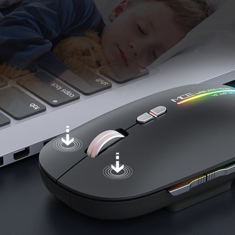 Mouse da gioco wireless silenzioso a 7 pulsanti Bluetooth Dual Mode iMICE G901