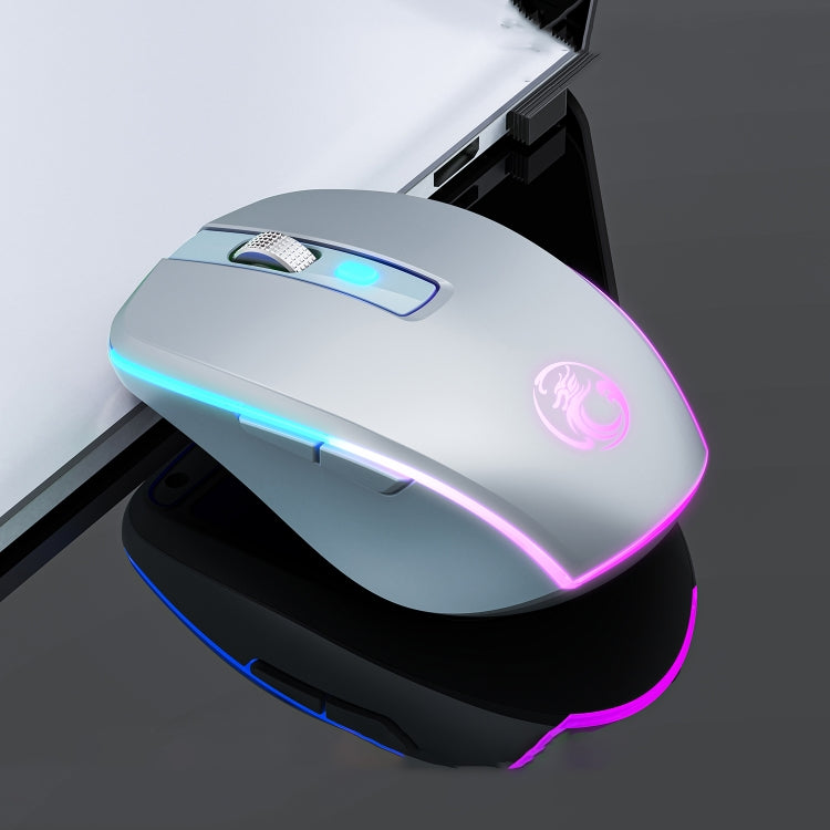 Mouse da gioco wireless silenzioso a 6 tasti Bluetooth Dual Mode iMICE G903