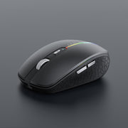 Mouse da gioco wireless silenzioso a 6 tasti a doppia modalità iMICE G904