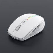Mouse da gioco wireless silenzioso a 6 tasti a doppia modalità iMICE G904