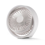 Ventilatore da tavolo girevole 180° con luce LED