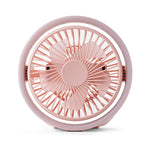 Ventilatore da tavolo girevole 180° con luce LED