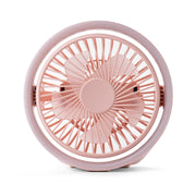 N601 Ventilatore da tavolo girevole a 180 gradi di tipo C con luce ambientale a LED
