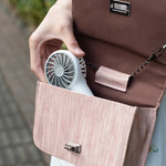 Ventilatore portatile piccolo con ricarica Tipo C