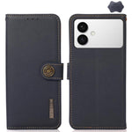 Custodia per telefono RFID in vera pelle KHAZNEH Custer, For Galaxy S26 FE 5G, For Samsung Galaxy S26+ 5G, For Samsung Galaxy S26 Edge 5G, For Samsung Galaxy S26 Ultra 5G, For Samsung Galaxy S26 5G, For Samsung Galaxy S25 FE 5G                         ...