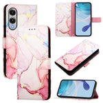 PT003 Custodia per telefono in pelle con motivo marmo, For Samsung Galaxy S26 5G, For Samsung Galaxy S25 Edge 5G, For Samsung Galaxy S24 FE 5G