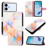 PT003 Custodia per telefono in pelle con motivo marmo, For Galaxy S26 FE 5G, For Samsung Galaxy S26+ 5G, For Samsung Galaxy S26 Edge 5G, For Samsung Galaxy S26 Ultra 5G