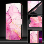 PT003 Custodia per telefono in pelle con motivo marmo, For Samsung Galaxy S26 5G, For Samsung Galaxy S25 Edge 5G, For Samsung Galaxy S24 FE 5G