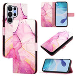 PT003 Custodia per telefono in pelle con motivo marmo, For Galaxy S26 FE 5G, For Samsung Galaxy S26+ 5G, For Samsung Galaxy S26 Edge 5G, For Samsung Galaxy S26 Ultra 5G