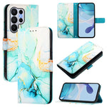 PT003 Custodia per telefono in pelle con motivo marmo, For Galaxy S26 FE 5G, For Samsung Galaxy S26+ 5G, For Samsung Galaxy S26 Edge 5G, For Samsung Galaxy S26 Ultra 5G