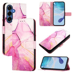 PT003 Custodia per telefono in pelle con motivo marmo, For Galaxy S26 FE 5G, For Samsung Galaxy S26+ 5G, For Samsung Galaxy S26 Edge 5G, For Samsung Galaxy S26 Ultra 5G