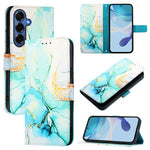 PT003 Custodia per telefono in pelle con motivo marmo, For Galaxy S26 FE 5G, For Samsung Galaxy S26+ 5G, For Samsung Galaxy S26 Edge 5G, For Samsung Galaxy S26 Ultra 5G
