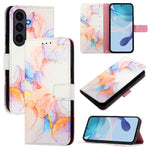 PT003 Custodia per telefono in pelle con motivo marmo, For Galaxy S26 FE 5G, For Samsung Galaxy S26+ 5G, For Samsung Galaxy S26 Edge 5G, For Samsung Galaxy S26 Ultra 5G