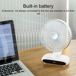 Ventilatore da tavolo oscillante con display digitale N702