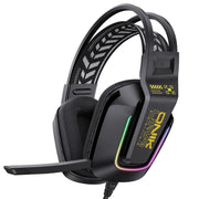 Cuffie da gioco cablate con illuminazione colorata RGB ONIKUMA X13 con microfono, X13