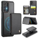 Custodia per telefono in pelle RFID stile magnetico aziendale JEEHOOD J05, For Samsung Galaxy A53 5G, For Samsung Galaxy A33 5G, For Samsung Galaxy A13 4G, For Samsung Galaxy A13 5G