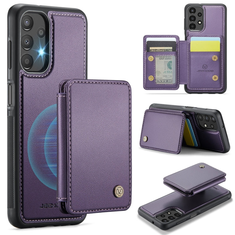 Custodia per telefono in pelle RFID stile magnetico aziendale JEEHOOD J05, For Samsung Galaxy A53 5G, For Samsung Galaxy A33 5G, For Samsung Galaxy A13 4G, For Samsung Galaxy A13 5G