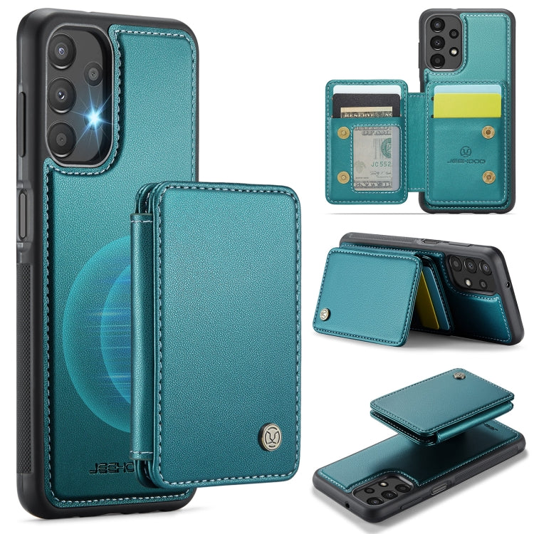 Custodia per telefono in pelle RFID stile magnetico aziendale JEEHOOD J05, For Samsung Galaxy A53 5G, For Samsung Galaxy A33 5G, For Samsung Galaxy A13 4G, For Samsung Galaxy A13 5G