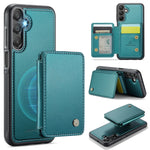Custodia per telefono in pelle RFID stile magnetico aziendale JEEHOOD J05, For Samsung Galaxy A35 5G, For Samsung Galaxy A15, For Samsung Galaxy A25, For Samsung Galaxy A24 4G