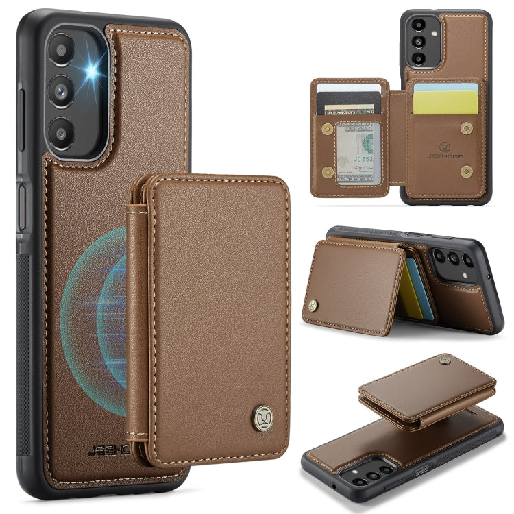 Custodia per telefono in pelle RFID stile magnetico aziendale JEEHOOD J05, For Samsung Galaxy A53 5G, For Samsung Galaxy A33 5G, For Samsung Galaxy A13 4G, For Samsung Galaxy A13 5G