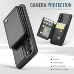 Custodia per telefono in pelle RFID stile magnetico aziendale JEEHOOD J05, For Samsung Galaxy A14 4G / 5G, For Samsung Galaxy A34 5G, For Samsung Galaxy A54 5G, For Samsung Galaxy A23