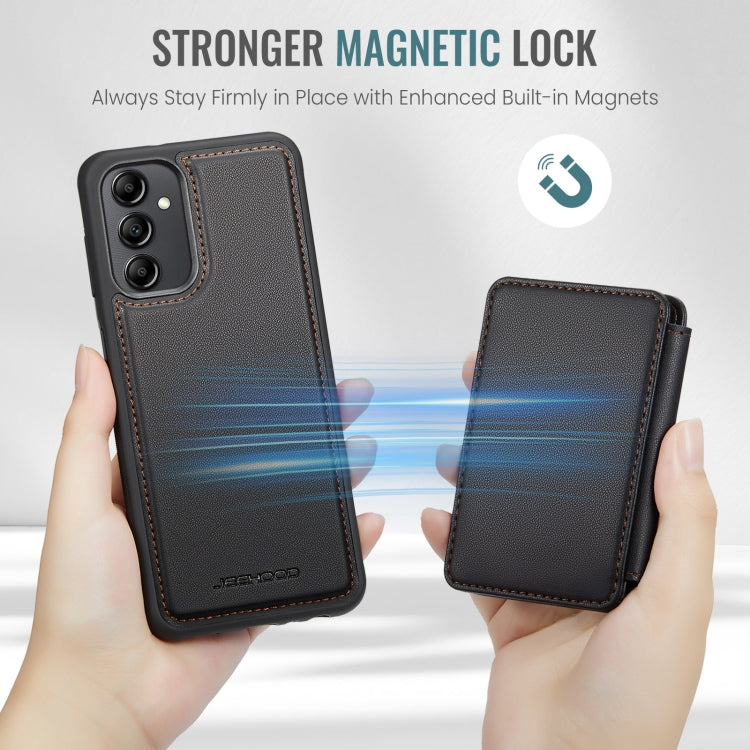 Custodia per telefono in pelle RFID stile magnetico aziendale JEEHOOD J05, For Samsung Galaxy A14 4G / 5G, For Samsung Galaxy A34 5G, For Samsung Galaxy A54 5G, For Samsung Galaxy A23